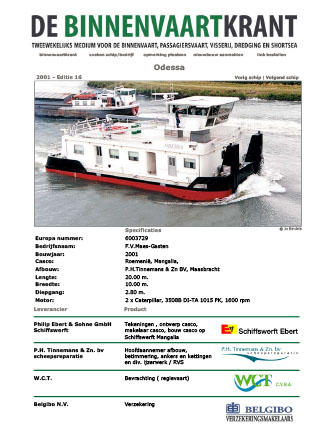 2001.ODESSA-Binnenvaartkrant2001